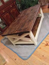 Diy Furniture Rustic Coffee Table Via Do It Yourself Home Projects From Ana White Diy Furniture Ana White Diy Rustic Coffee Tables Diy Furniture