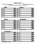 Homework Charts Free Printable Behavior Charts