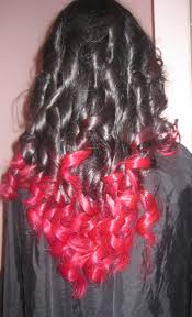 Black Hair With Pink Ends Hair Dye Used Paul Mitchell Inkworks Semi Permanent Hair Color Hot Pink Dyed Hair Ombre Hair Blonde Red Hair Fade