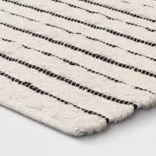 Microdry softlux memory foam bath rug, with charcoal infused memory foam and griptex skid resistant base 21 x 34. Striped Bath Rug White Black Opalhouse Striped Bath Rug Bath Rug Bathroom Rugs