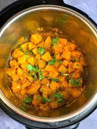 Instant Pot Pumpkin Curry Pressure Cooker - Indian Veggie Delight