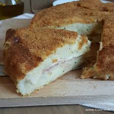 Torta Di Patate Ripiena Di Prosciutto E Formaggio Cucinare E Come Amare