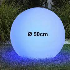 20 x 36 led solarbeleuchtung außenlampe in rattanoptik, kunststoffgeflecht, gartendeko. Smart Home Rgb Led Kugel Stecklampe Toula