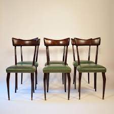 1950's pair french scissor design side chairs in the style of pierre jeanneret. Set Of Six Chairs In The Style Of Ico Parisi Circa 1950 For Sale At 1stdibs Chair Chair Style Dining Room Chairs