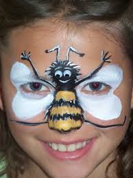 Face Painting Honey Bee Dfx Face Paints Maquillaje Para Ninas Maquillaje Infantil Caras Pintadas