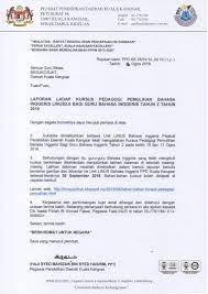 Harap pakar dapat mencari jawapannya. Linus Ppd Kuala Kangsar Laporan Ladap Kursus Pedagogi Pemulihan Bahasa Inggeris Linus2 0 Bagi Guru Bahasa Inggeris Tahun 2 2016