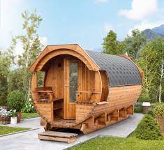 Ein perfekter sauna room zum wohlfühlen. Gartensauna Saunafass O226xh411 Variante 2 Aussensauna Fasssauna Aus Holz Fasssauna Saunafass Fass Sauna Bausatze Fur Den Garten