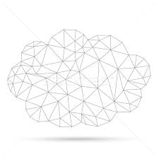 Change size of low poly images and customize low poly backgrounds to device. Low Poly Cloud Network Vector Illustration C Limbi007 6820791 Stockfresh