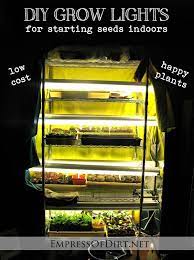 Best Low Cost Indoor Seed Starting Supplies Empress Of Dirt Starting Seeds Indoors Grow Lights Seed Starting