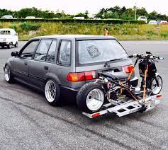 honda civic ef wagon ruckus slammed stance modified jdm シビック ズーマー カスタムバイク