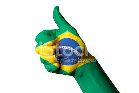 Look here right now for flag of brazil images, maps, coloring pages, and more. Brazil National Flag Thumbs Up Gesture For Excellence Stock Photos Freeimages Com