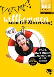 Willkommen Zum Gezburtstag 2018 Gez West