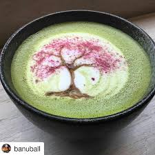 284 Likes 11 Comments Tsujiri Uk Matcha House Tsujiri Uk On Instagram Spring In A Bowl Tsujiri Matcha Latte Art Coffee Latte Art Matcha Tea Powder