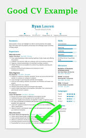 Check spelling or type a new query. 50 Good Cv Examples With Writing Guide 2021 Resumekraft