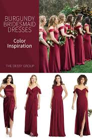 Classy Mismatched Burgundy Bridesmaid Dresses In 2020 Burgundy Bridesmaid Dresses Burgundy Bridesmaid Dresses Long Long Sleeve Bridesmaid Dress