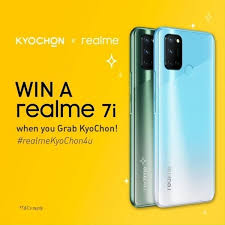 This phone comes with gb ram, 128gb rom and chipset snapdragon 662 (11 nm). Kyochon Malaysia Win A Realme 7i