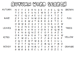 The word search puzzle is printable and the puzzle changes each time you visit. 5 Best Printable Fall Word Games Printablee Com