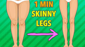 The first step to burning overall body fat is aerobic exercise. 1 Minute Exercises To Get Skinny Legs Youtube