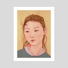 CLASH, an art print by Iris Monahan