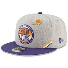 Men S New Era Heather Gray Phoenix Suns 2019 Nba Draft 9fifty Snapback Adjustable Hat Adjustable Hat New Era Snapback