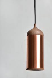 This light hangs from an adjustable downrod and is compatible with a 60w bulb (not included) and a dimmer switch. Copper Lamp By Steven Banken The Method Case