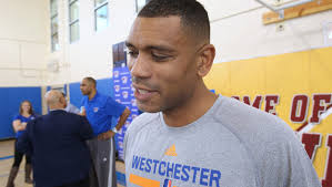 Westchester Knicks coach Kevin Whitted introduced