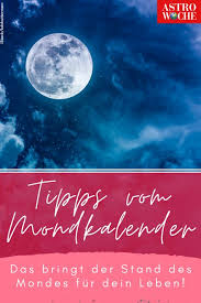 Mondkalender Astrowoche In 2020 Mondkalender Mond Kalender