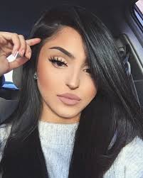 One of my favourite makeup tips for women with dark hair is don't be afraid of bold lipsticks! 24 6k Likes 203 Comments M A R I A M R A H M A N Rahmanbeauty On Instagram S E R V E Lashes Black Hair Makeup Hair Color For Black Hair Hair Makeup