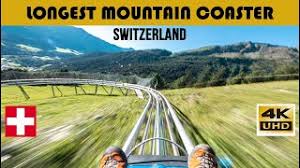 Children need to be at least 42 tall and 3+ years old. Longest Mountain Coaster In Switzerland 4k Video Youtube
