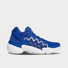 Blue and white basketball shoes. Adidas D O N Issue 2 Basketball Shoes Jd Sports