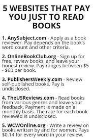 5 Websites Auf Denen Sie Nur Bezahlen Um Bucher Zu Lesen Bezahlen Bucher Denen Lesen Websites Online Jobs Books To Read Books