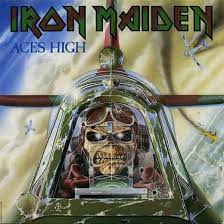 Iron Maiden Aces High Emi 12 Emi 5502 12 Vinyl Maxi Single Uk Pressing 1984 Picture Slee Iron Maiden Album Covers Iron Maiden Albums Iron Maiden Aces High