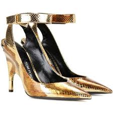 Tom Ford Metallic Snakeskin Pumps 1 285 Liked On Polyvore Featuring Shoes Pumps Heels Gold Snake Sk Tom Ford Shoes Manolo Blahnik Heels Metallic Pumps