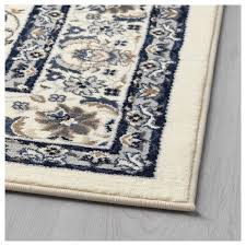 Valloby Teppich Kurzflor Beige Blau Ikea Teppich Grosse Teppiche Ikea