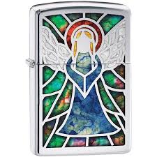 Zippo Choice Angel Fusion High Polish Chrome 28967 Lighter Walmart Com Zippo Lighter Zippo Art Zippo Collection