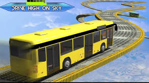 Impossible Tracks Bus Racing Coach Driving Game Android Gameplay Fhd Bus Wala Game Games Download Youtube