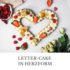 Herzform vorlage herzform vorlage 2019 11 19. Letter Cake In Herzform Loui Bakery