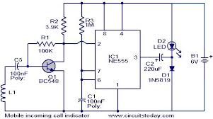 A gift mobile phone jammer circuit diagram mobile phone jammer. Mobile Incoming Call Indicator Circuit Diagram And Working