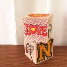 Baby Shower Game Alternative Have Fun Decorating Blocks For Baby