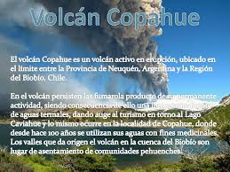 El 22 de diciembre de 2012, a las 09:45, el volcán comenzó un proceso de erupción, lanzando cenizas, gases y humo negro a más de 1,5 km de altura. Volcan Copahue El Volcan Copahue Es Un Volcan Activo En Erupcion Ubicado En El Limite Entre La Provincia De Neuquen Argentina Y La Region Del Biobio Chile Ppt Descargar