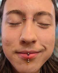 Fresh bridge with a 14 gauge titanium barbell by @kkwallace ⚡️ she's in the  shop today till 8! #aaatattoo #lafayettelouisiana