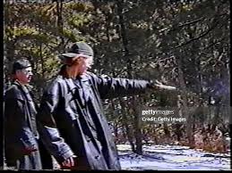 Eric Harris watches as Dylan Klebold practices shooting a ...