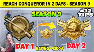 How To Reach Conqueror In Pubg Mobile Lite Season 9 Pubg Lite Me Conqueror Par Kaise Pahunche Youtube