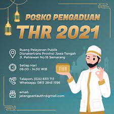 Di daerah, lanjut ida, posko thr juga sudah terbentuk. Ganjar Pranowo On Twitter Untuk Temen2 Pekerja Di Seluruh Jateng Silakan Ke Sini Untuk Mengadu Soal Thr Buka Dr Jam 8 Pagi Sampai Jam 2 Siang Https T Co Jb3qmnkzsi Twitter