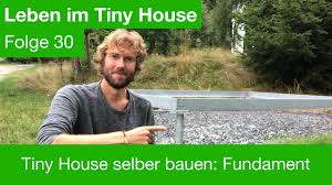 Indiviva veranstaltet zusammen mit der tischlerei christian bock zum 8. Tiny House Selber Bauen Fundament 30 Youtube