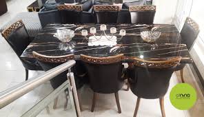 When it comes to the counters, stove and the dining table in our house, a consistent no. Nina Interiors On Twitter The Black 8 Seater Marble Top Dining Table Experiencedistinction As You Dine Finedining Marble Classic Tabletoptuesday Https T Co Pxamag4p8u