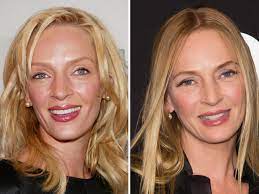 The star is facing accusations of plastic surgery after arriving at the premiere of the slap. Why Does Uma Thurman Look So Different Newbeauty
