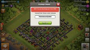 There is good news for the clash of clans' fans! How To Change Your Name In Clash Of Clans Game Youtube