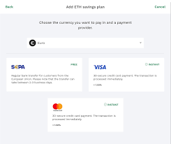 With 3, it was an american express. Bitpanda Savings Your Savings Plan For Bitcoin And More