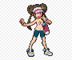 Unovatrainer Boobs - Pokémon Black 2 And White 2 Clipart Pixel Art Boobs  Animation Png,Pokemon Logo Black And White - free transparent png images -  pngaaa.com
